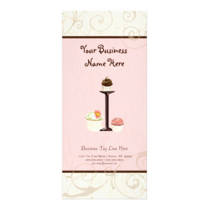 Carte de tarifs d'affaires - dessert Bak de