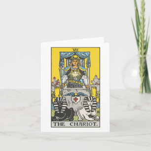 Carte de tarot Chariot - Rider Waite Smith tarot