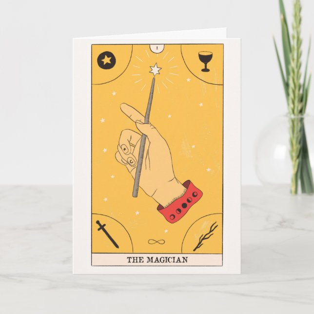 Carte de tarot de magicien Arcanes majeurs capacit (Devant)