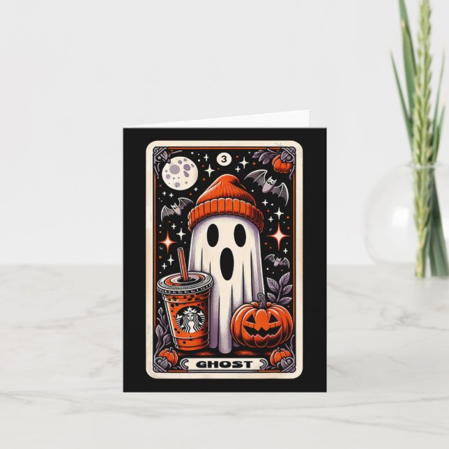 Carte de Tarot Fantôme Mignon Saison Sombre Jack O (Devant)