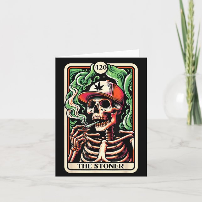 Carte de tarot L'amant squelette (Devant)