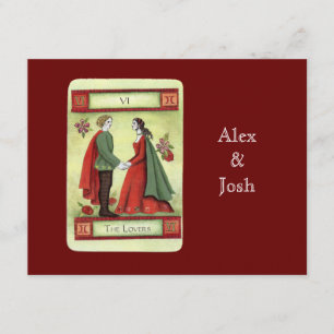 carte de tarot "Les Amants"