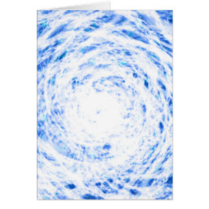 Carte de teinture à carreaux bleu et blanc