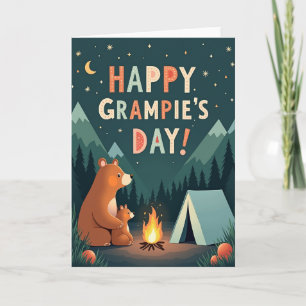 Carte de tente de jour Grampies étoilés