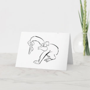 Carte de tenue d'anniversaire