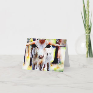 Carte de Texas Longhorn