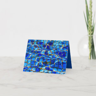 Carte de texture d'eau
