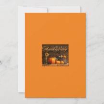 Carte de Thanksgiving AIH