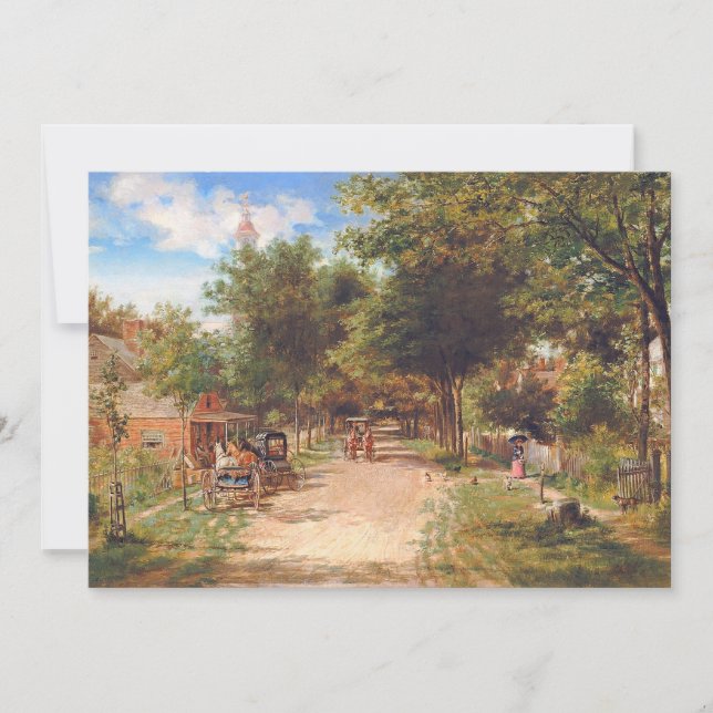 Carte de Thanksgiving plate (Devant)