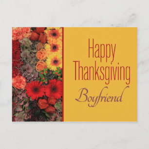 Carte de Thanksgiving pour copain