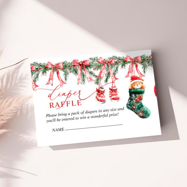 Carte de tirage au sort de couche pour un joyeux p (Créateur téléchargé)