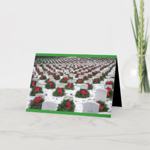 Carte de tombes de Noël