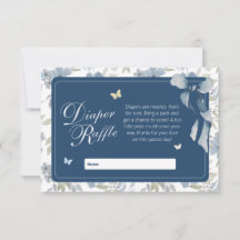 Carte de tombola à fleurs et à couches croissantes