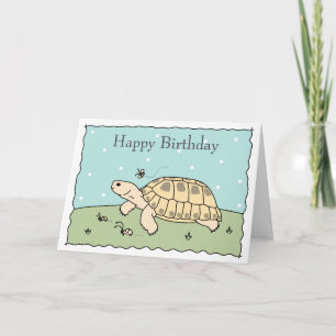 Carte de tortue russe personnalisable