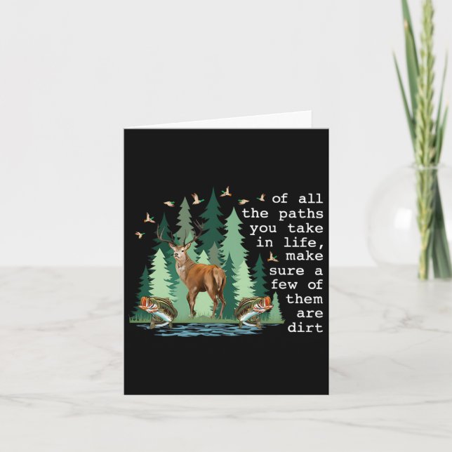 Carte De Tous Les Chemins Que Vous Prenez Dans La Vie As (Devant)