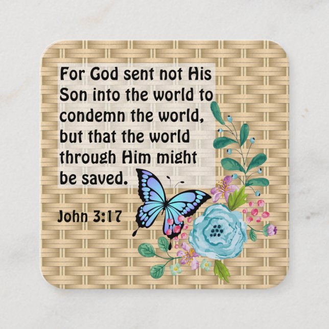 Carte de traçage Gospel (Devant)