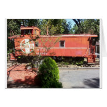 Carte de train (vierge à l'intérieur)