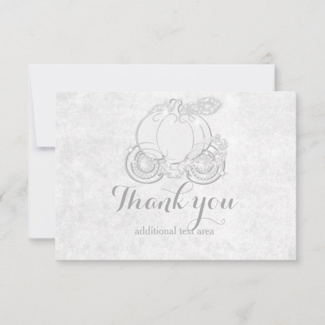 Carte de transport Cinderella White Silver Princes (Devant)