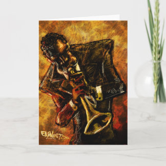 Carte de travaux de jazz