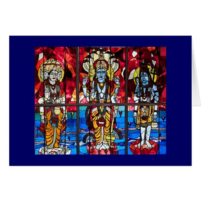 Carte de trinité (Devant horizontal)