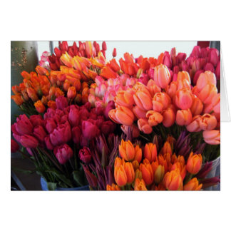 Carte de tulipes de place de Pike