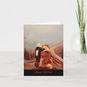 Carte de vacances 2024 "Meilleurs amis pour toujou