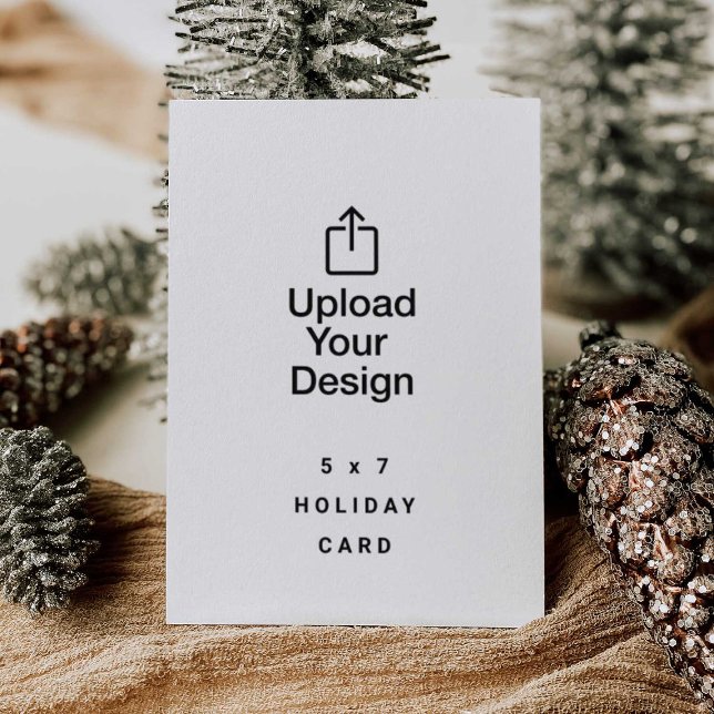 Carte de vacances 5 x 7 Famille, Téléchargez votre (Créateur téléchargé)