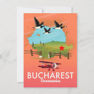 carte de vacances à Bucarest Roumanie