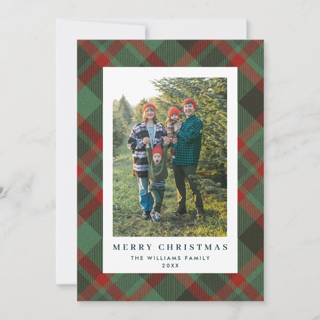 Carte de vacances à plat (Devant)