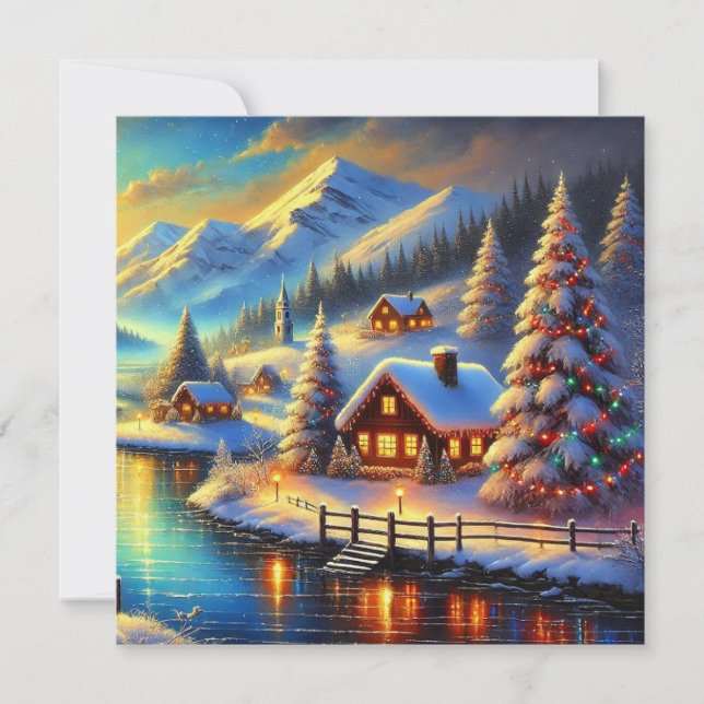 Carte de vacances à plat (Devant)