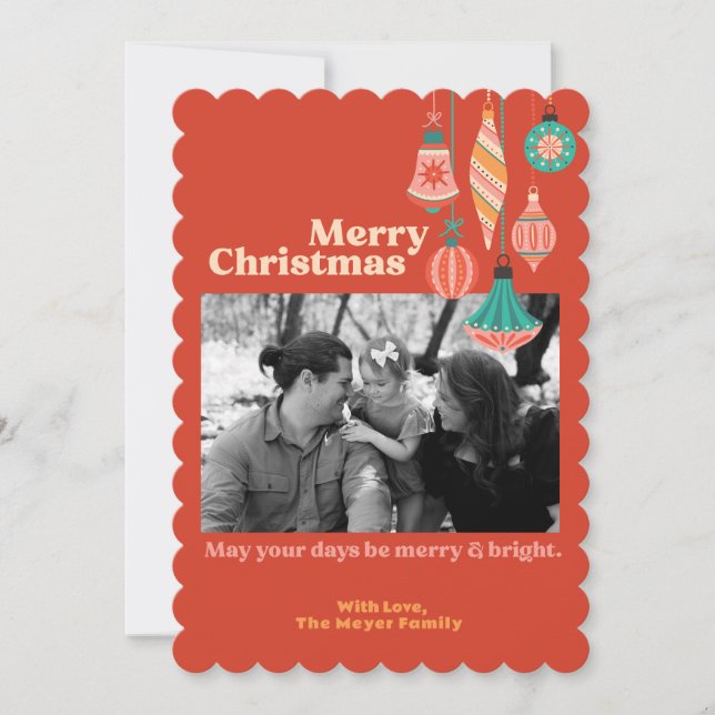 Carte de vacances à plat (Devant)