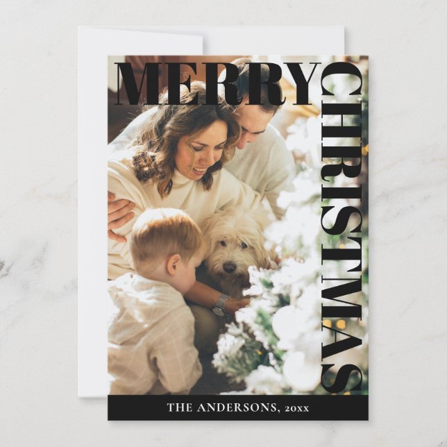 Carte de vacances à plat (Devant)