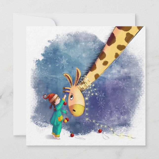 Carte de vacances à plat (Devant)