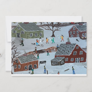 Carte de vacances à plat