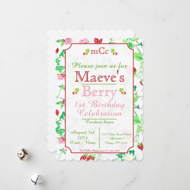 Carte de vacances à plat (Devant/Arrière en situation)