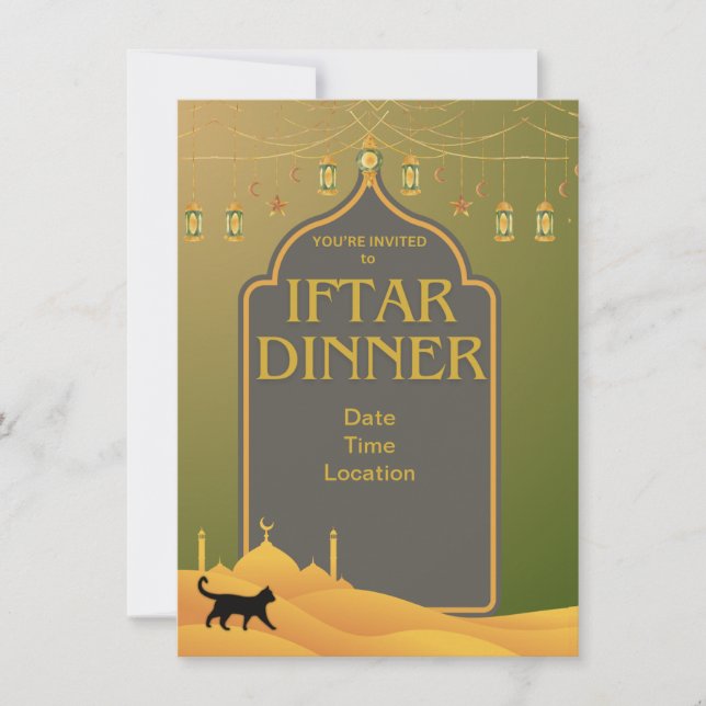 Carte de vacances à plat (Devant)