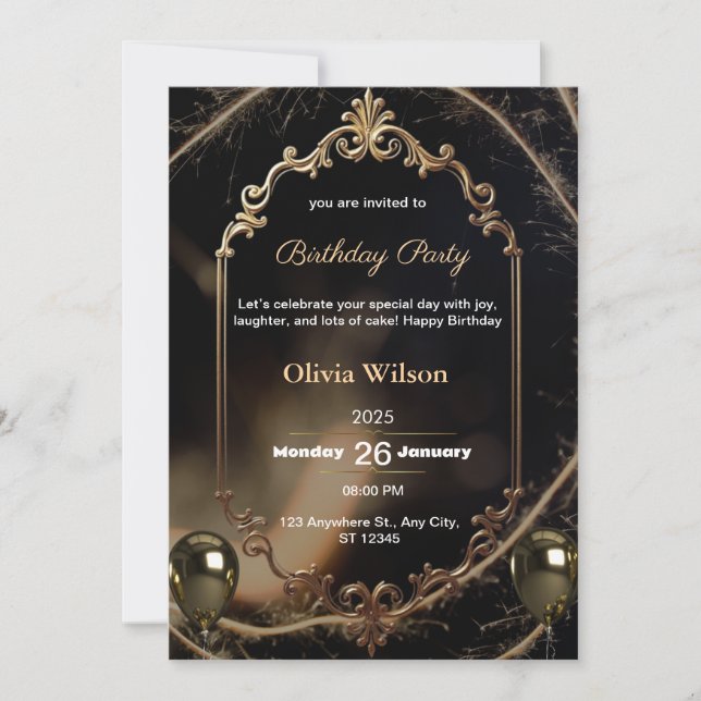 Carte de vacances à plat (Devant)