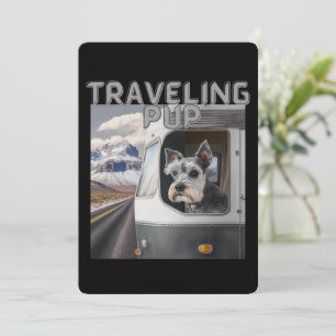 Carte de vacances à plat de la carte postale