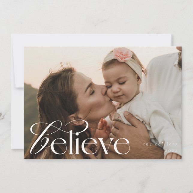 Carte de vacances à plat, Taille: 4,25" x 5,5", Pa (Devant)