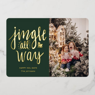 Carte de vacances amusante Jingle All the Way