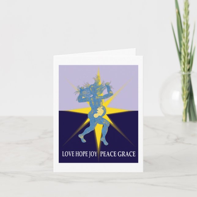 Carte de vacances bénéficiant le projet de (Devant)