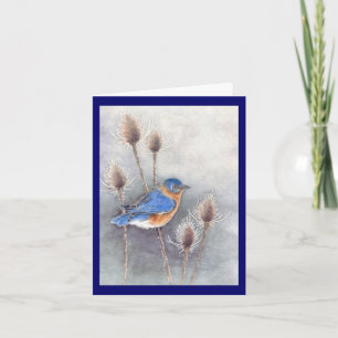 Carte de vacances Bluebird