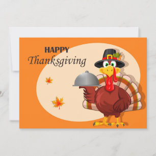 Carte de vacances bon thanksgiving