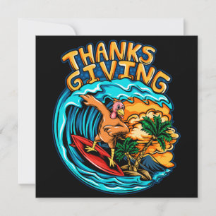 Carte de vacances bon thanksgiving