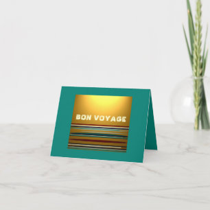 Carte de vacances Bon Voyage