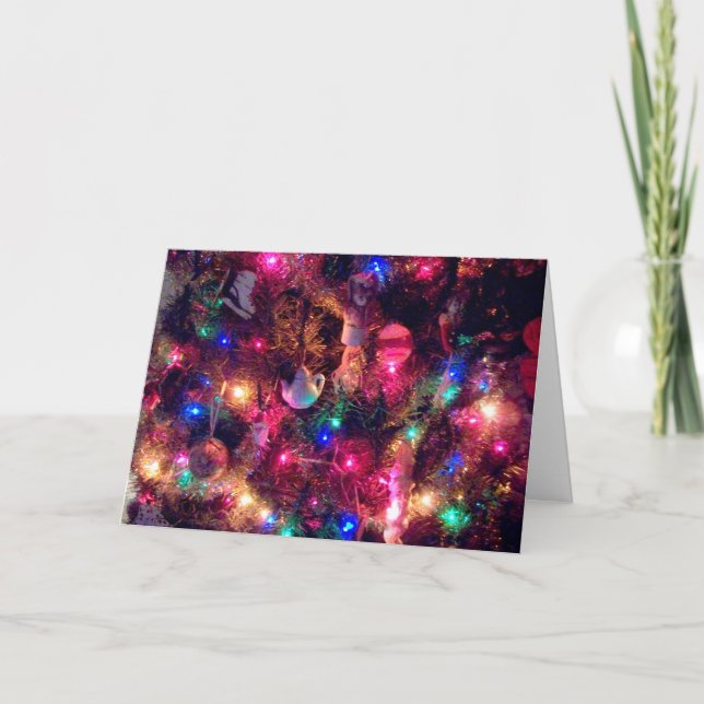 Carte de vacances 'Christmas Glow' - Noël (Devant)