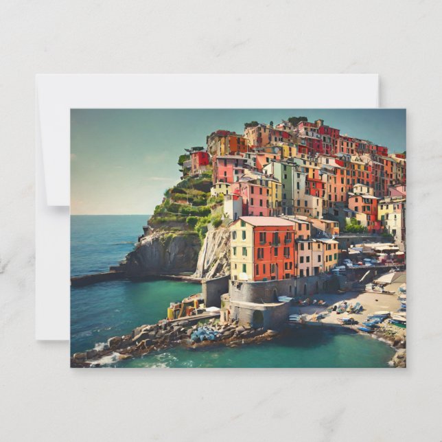 Carte de vacances Cinque Terre Flat (Devant)