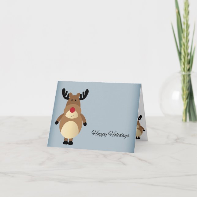 Carte de vacances Cute Reindeer (Devant)