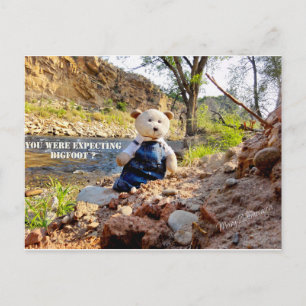 Carte de vacances de "Bigfoot"