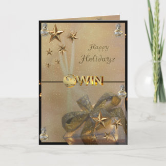 Carte de vacances de Custom-made Company pour le